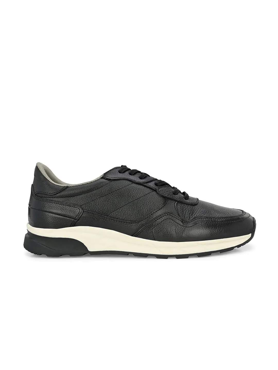 Alberto Torresi Genuine Leather Black Sneakers