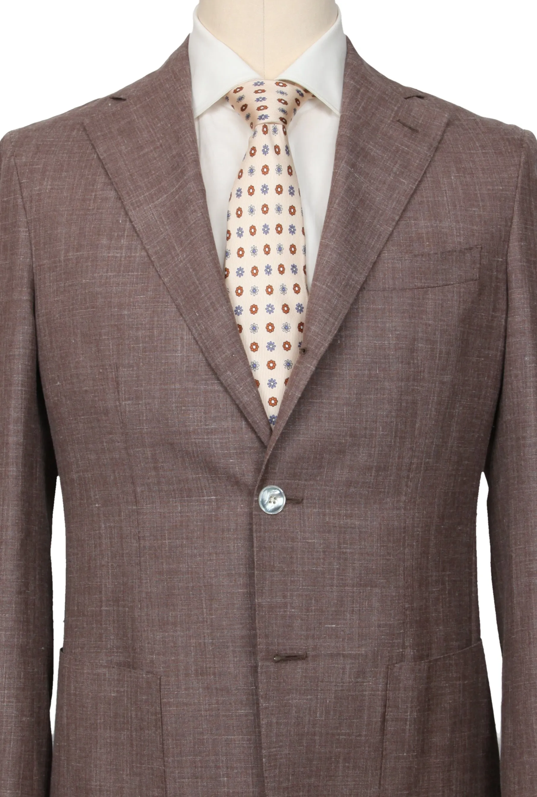 Barba Napoli Light Brown Suit