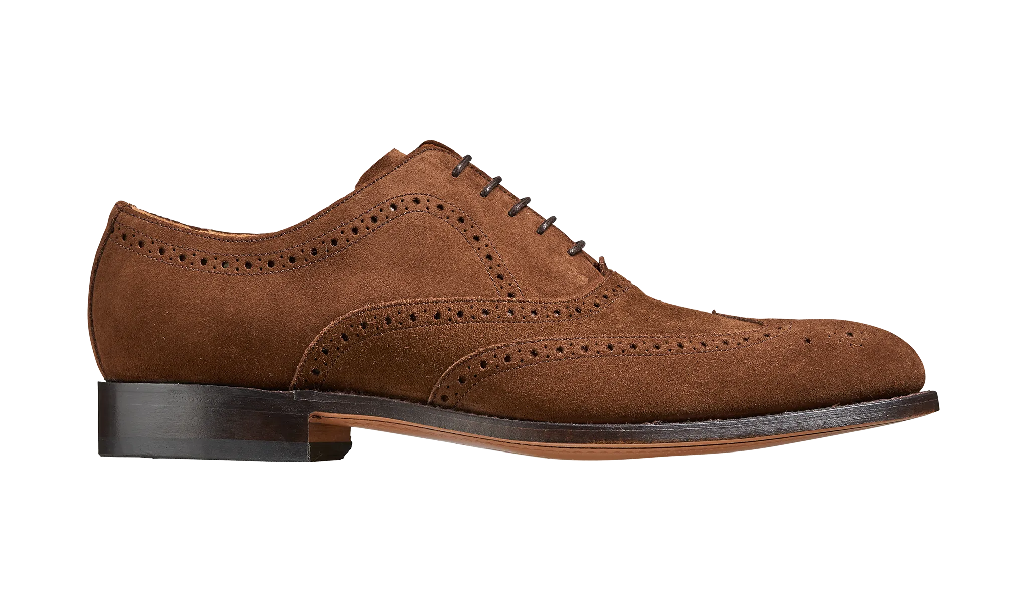 Barker Hampstead Classic Oxford brogue - Castagnia Suede