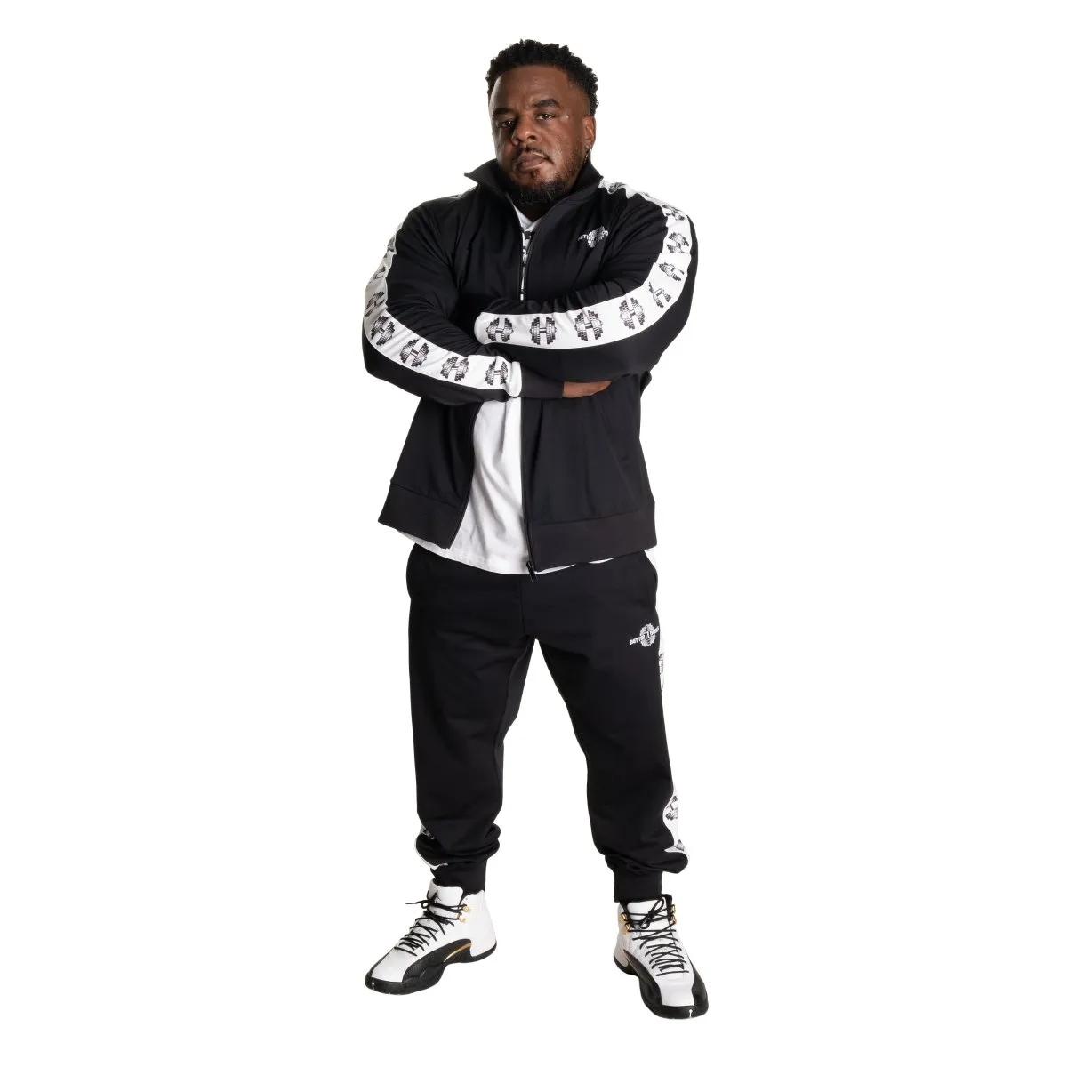 Better Bodies Bronx Track Pants - Black V2