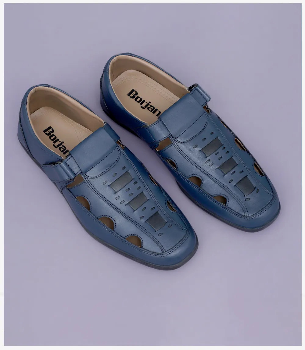 BM4625-BLUE-Men Sandal