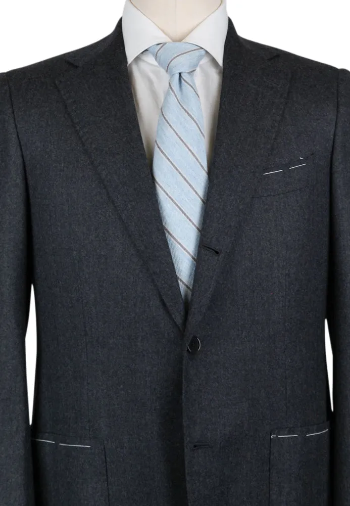 Borrelli Charcoal Gray Suit