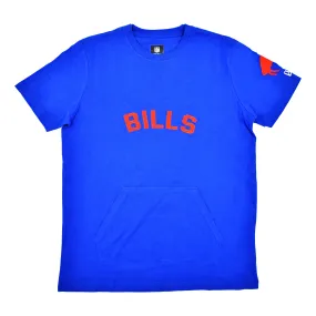 Buffalo Bills Embroidered With Standing Buffalo Short Sleeve Shirt