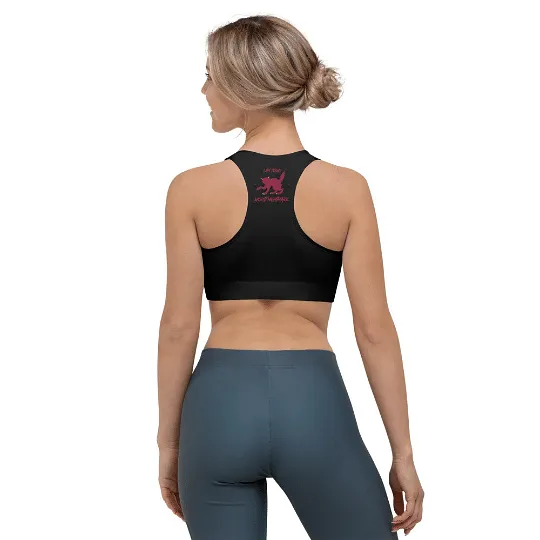 Cat Sports Bra / 'I Am Your Worst Nightmare' / Training Bra