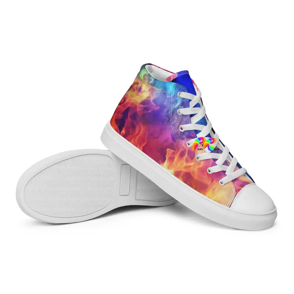 Chaos Women’s High Top Canvas Shoes