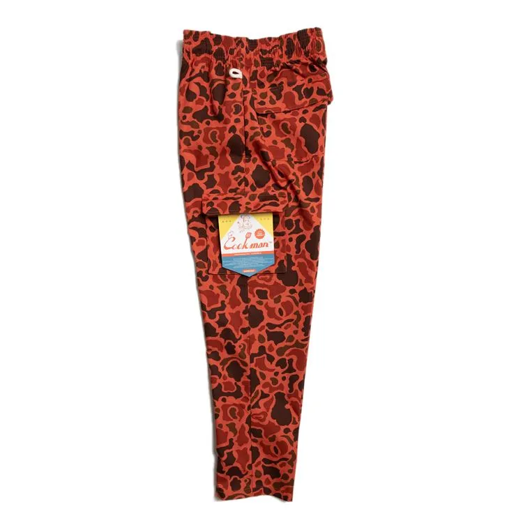 Cookman Chef Pants Cargo - Ripstop : Duck Hunter Camo Red