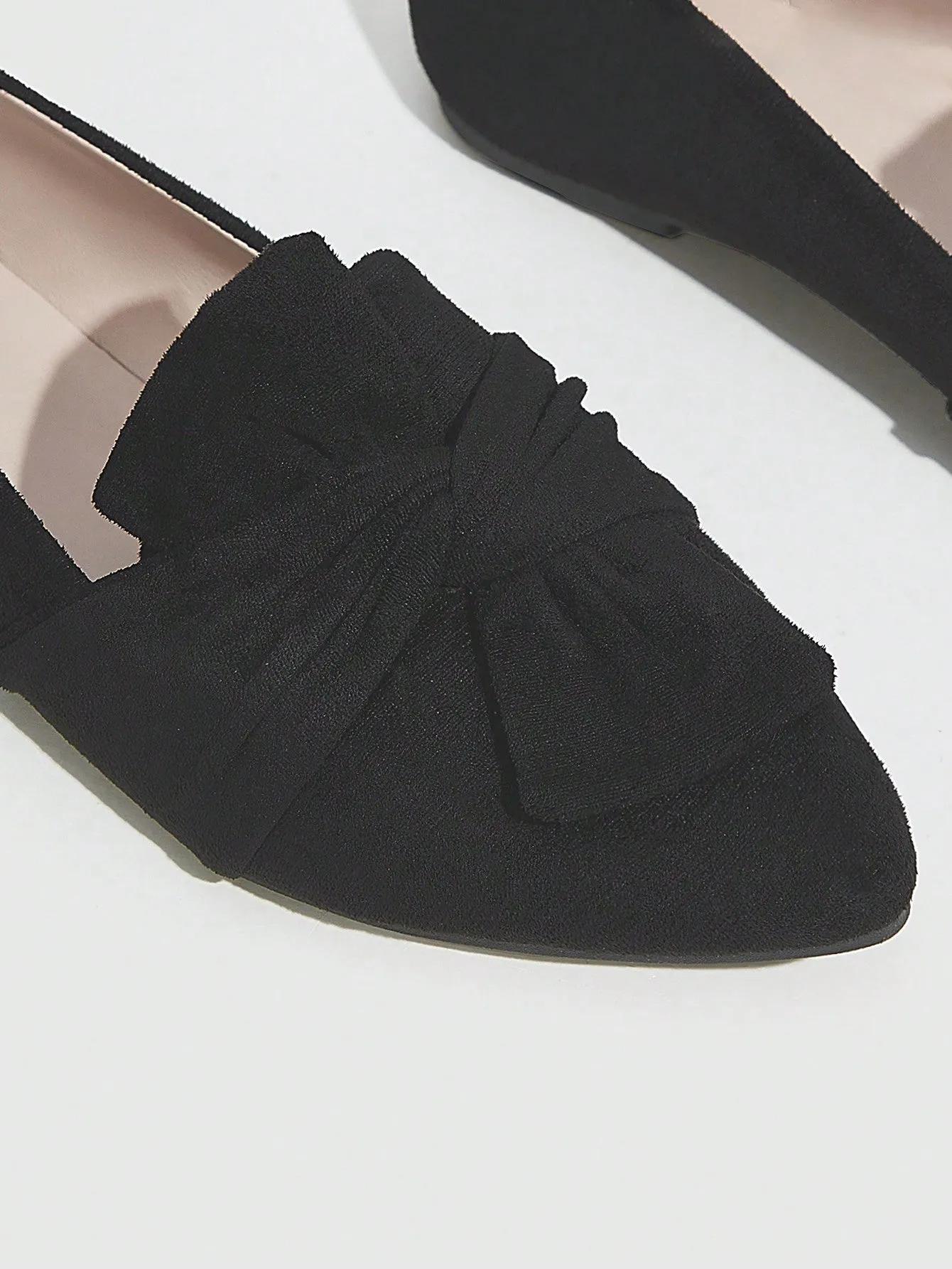 CUCCOO CHICEST Women Shoes Ladies Fashionable Light Outdoor Flat Bow Black Loafers For Summer Vacation Shoes Summer Sale Elegant Flats