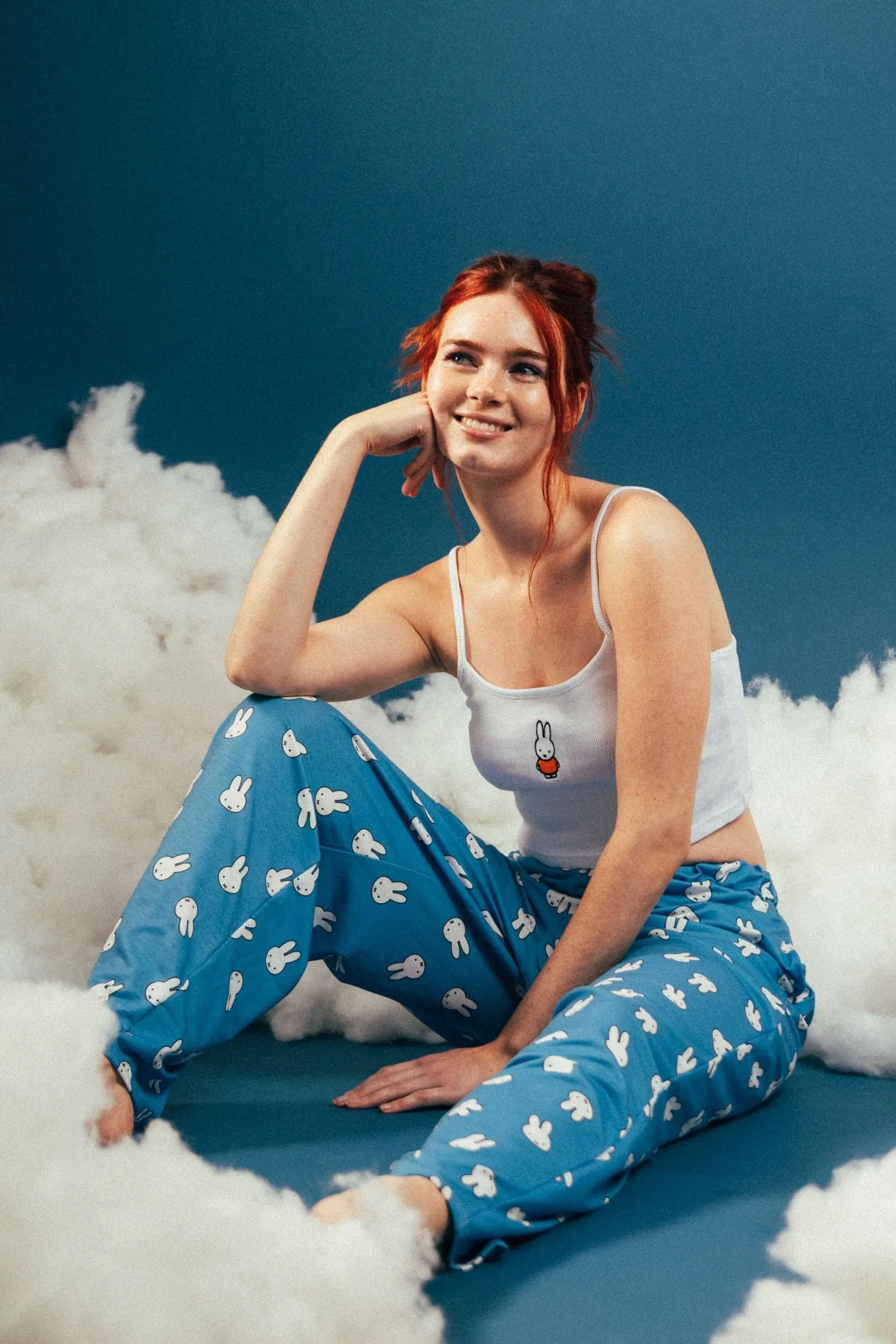 Cozy Daisy Street x Miffy Printed Pajama Bottoms for Ultimate Comfort