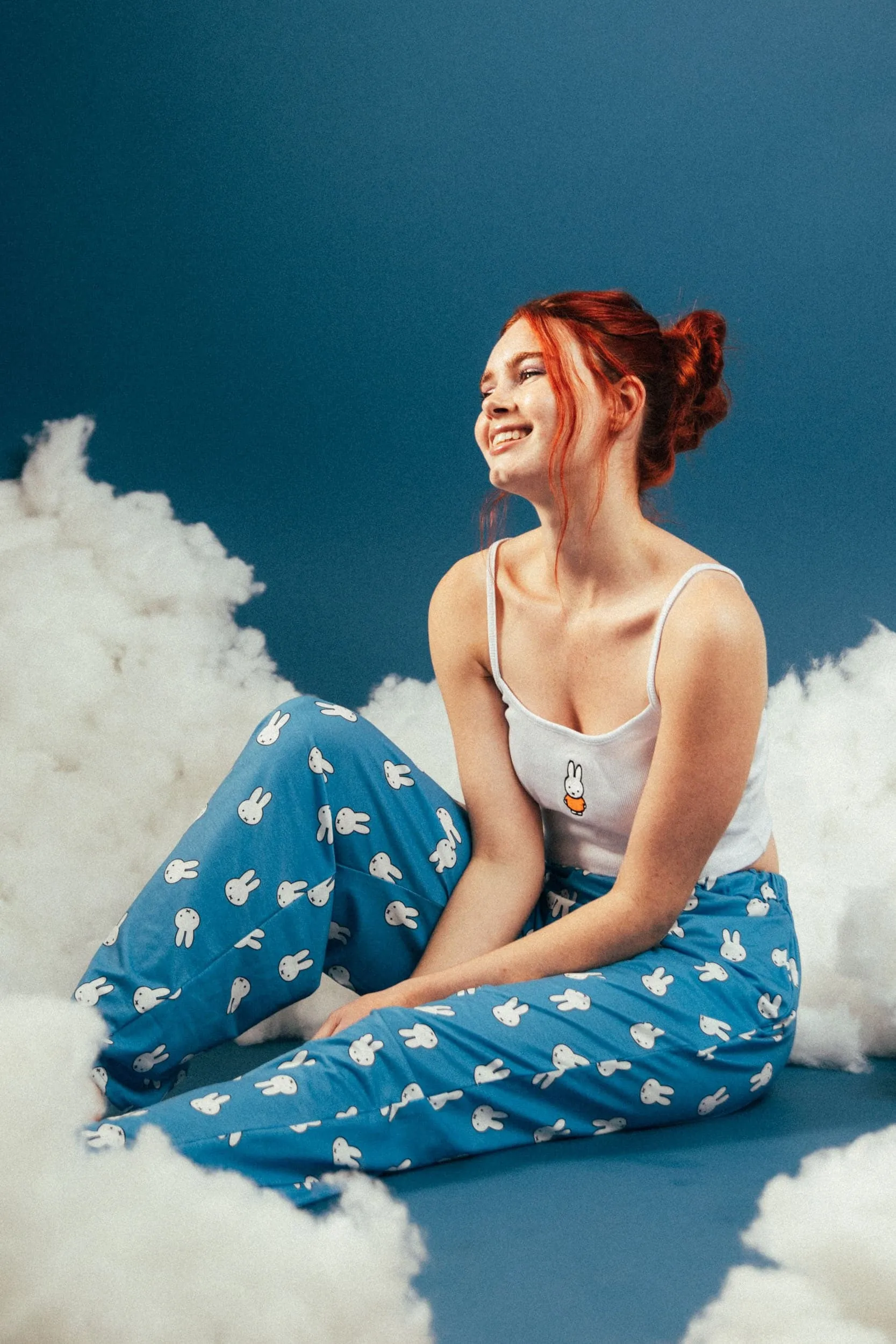 Cozy Daisy Street x Miffy Printed Pajama Bottoms for Ultimate Comfort