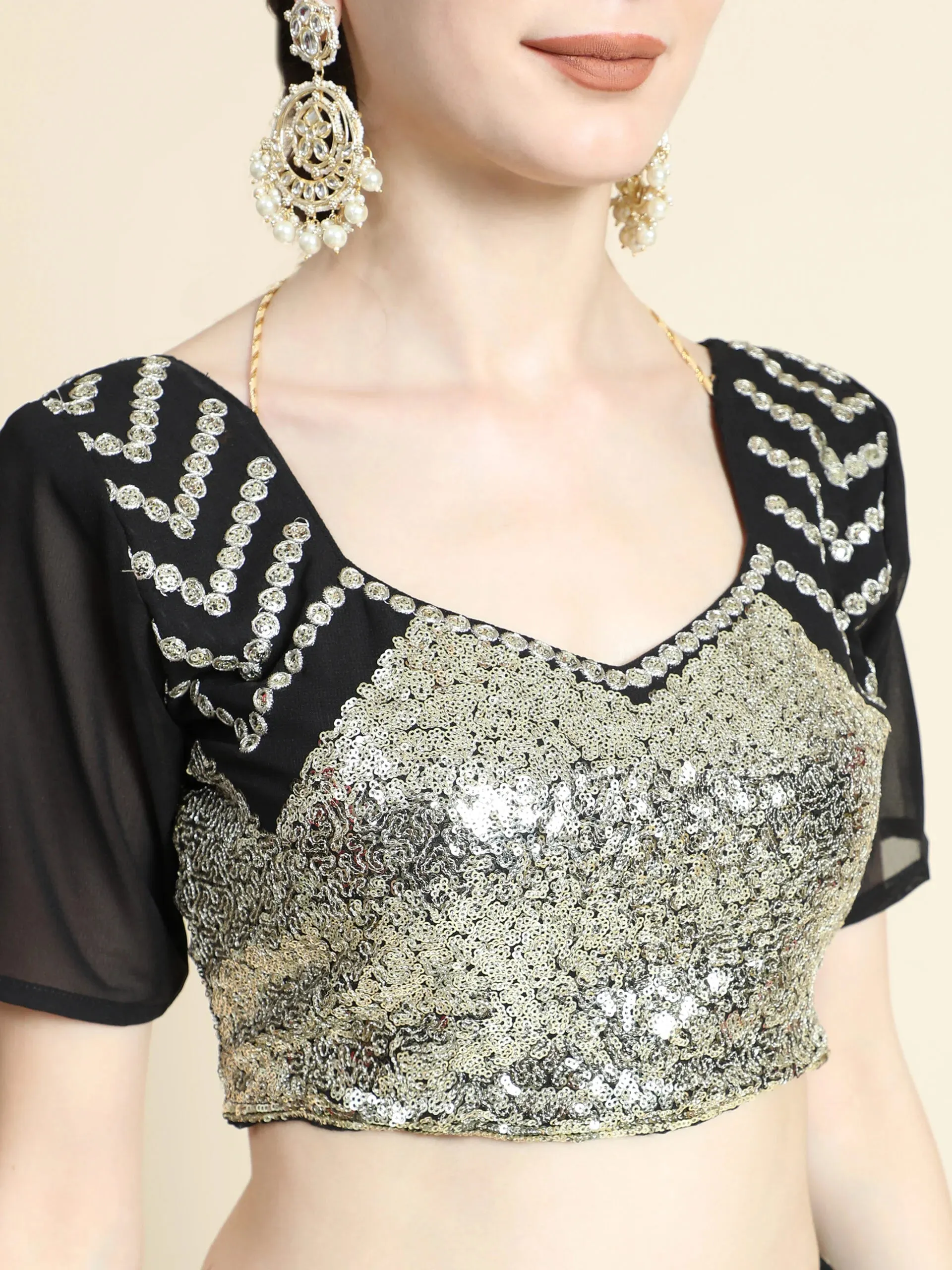 DESIGNER-BREATHTAKING-BLACK-SEQUENCE-LEHENGA