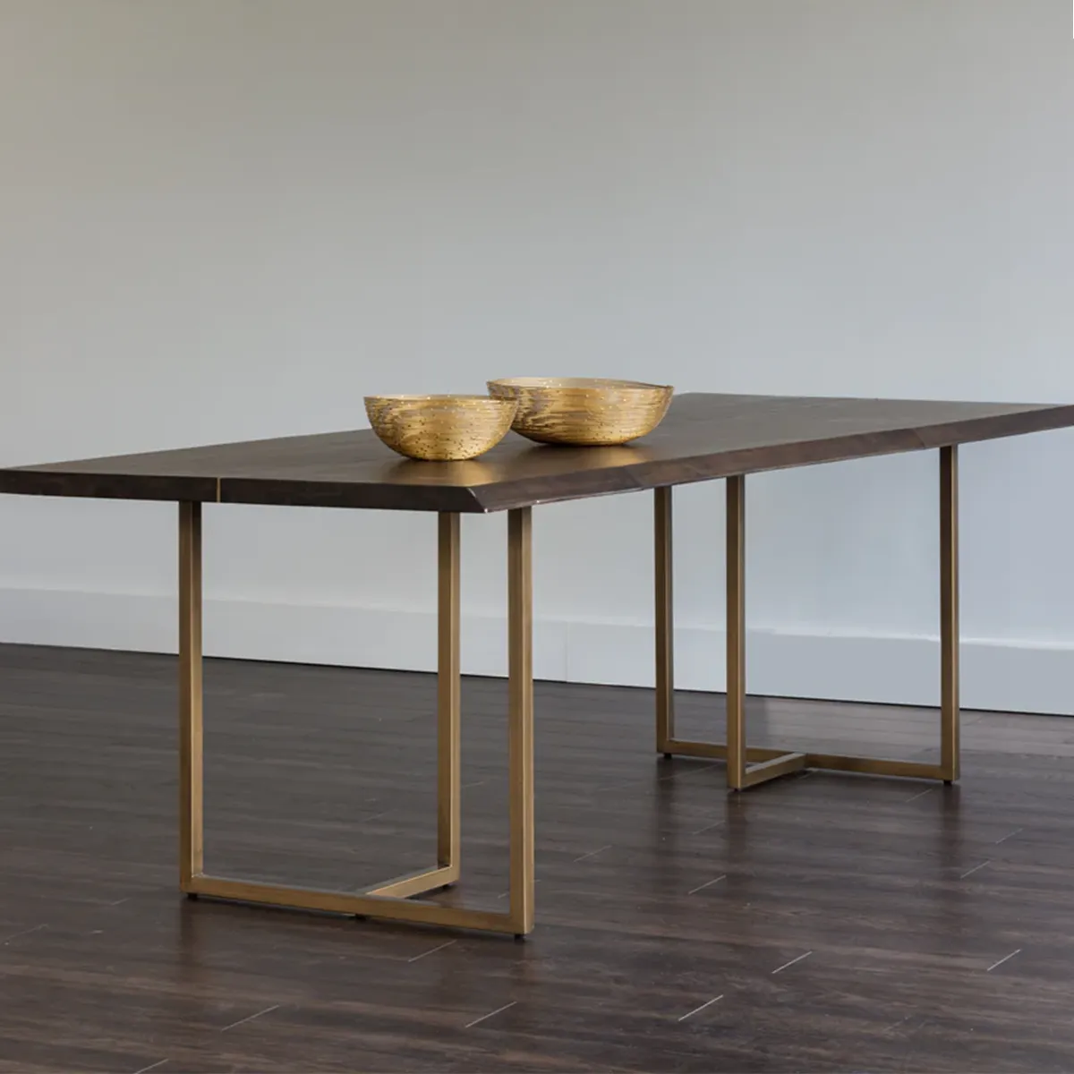 Donnelly Dining Table Dark Mango by Sunpan