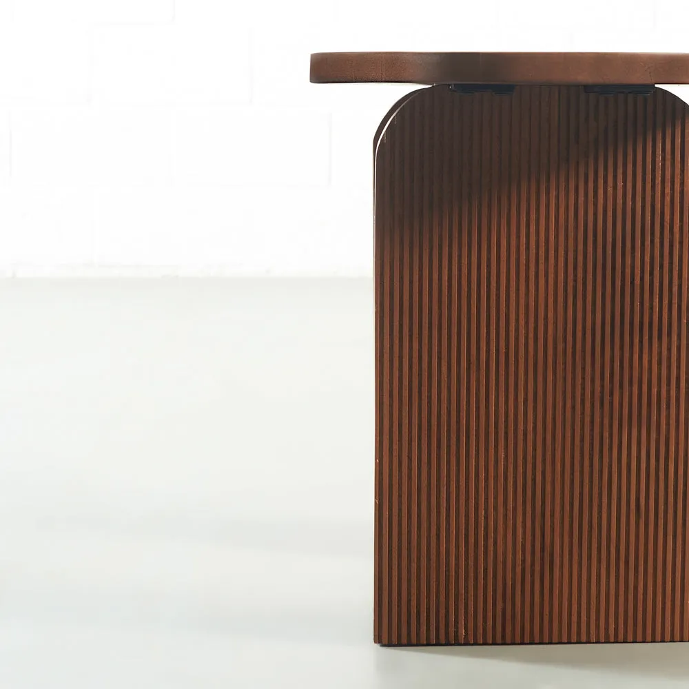 ELLIPSE - Mango Side Table