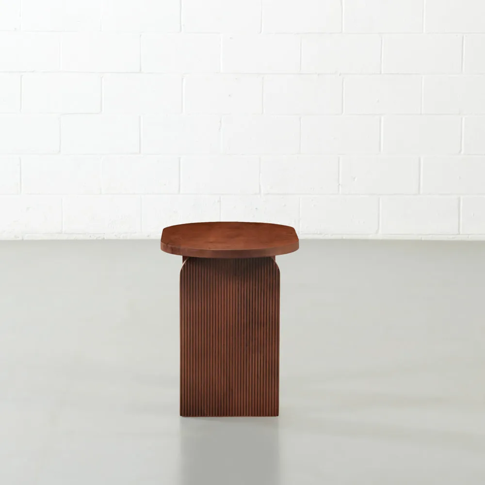 ELLIPSE - Mango Side Table