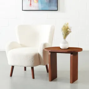 ELLIPSE - Mango Side Table