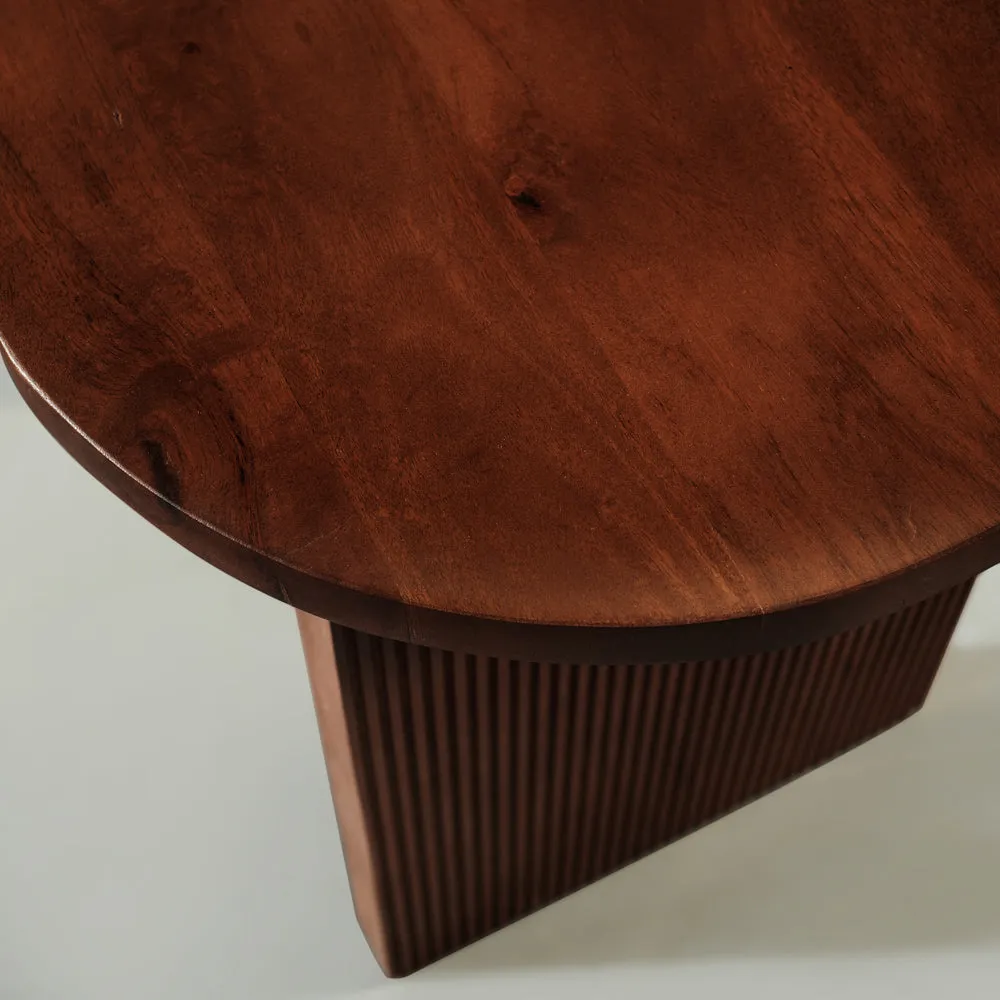 ELLIPSE - Mango Side Table