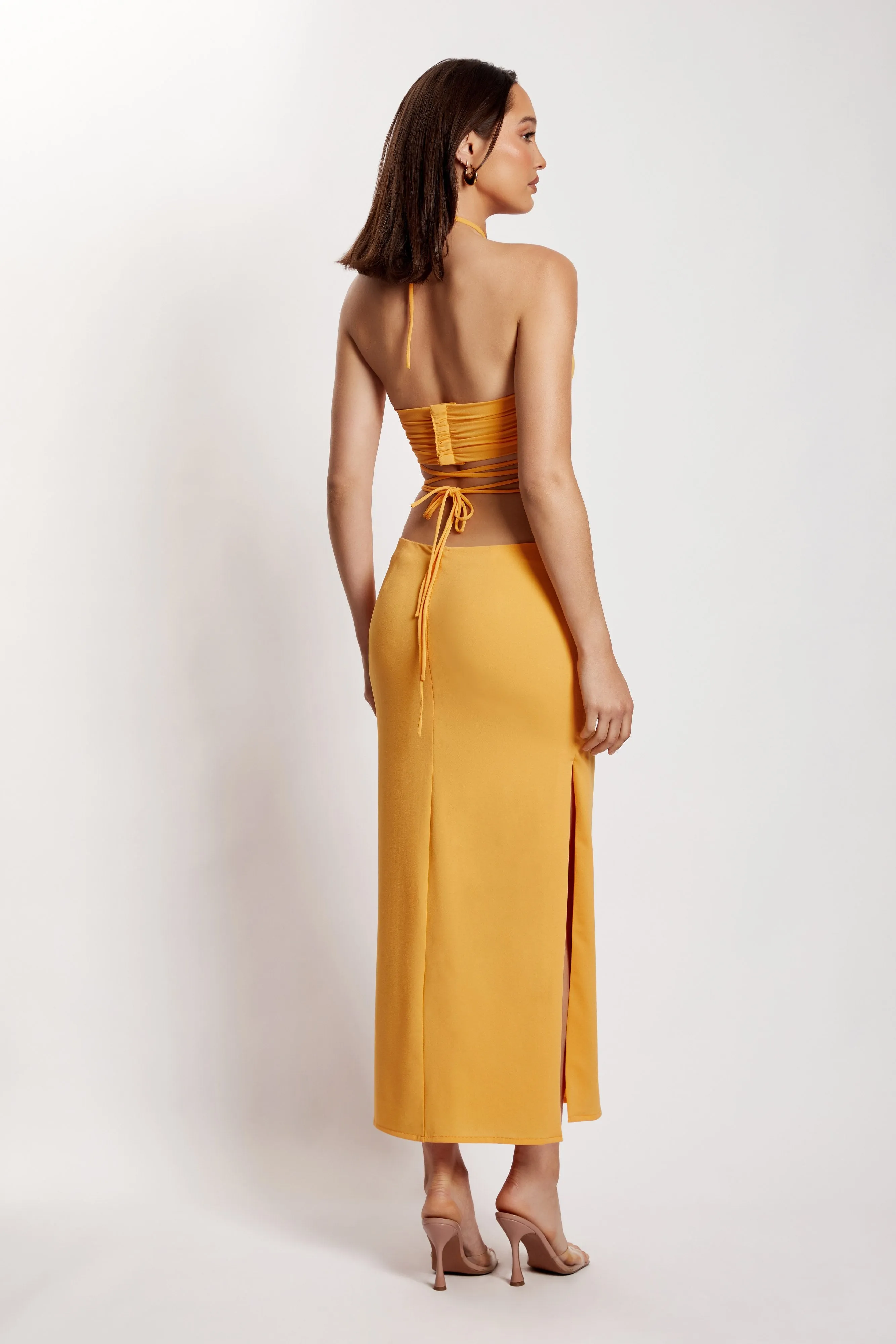 Erika Maxi Skirt With Hardware - Mango