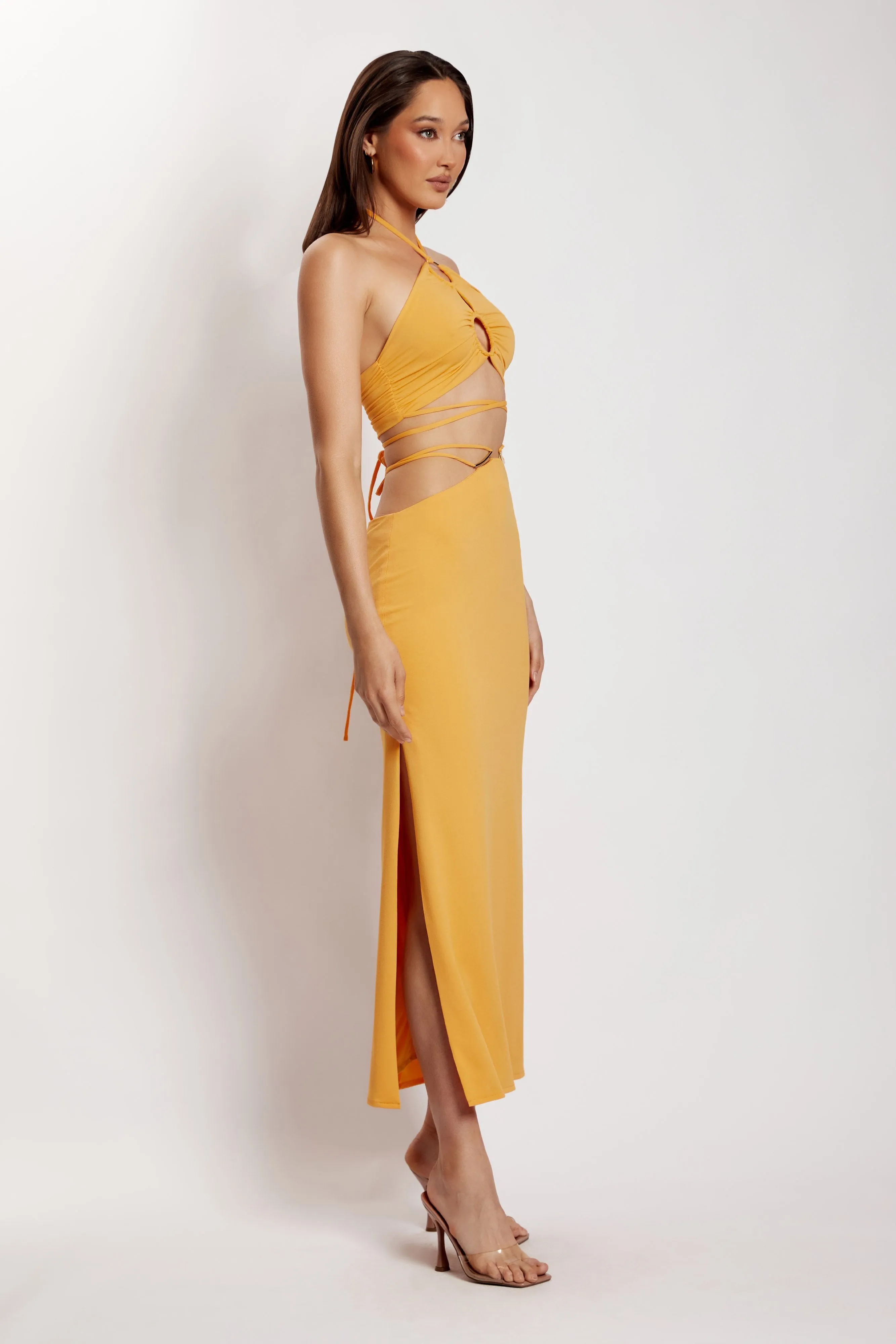 Erika Maxi Skirt With Hardware - Mango