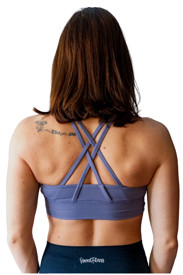 Genesis Soft Violet Sports Bra