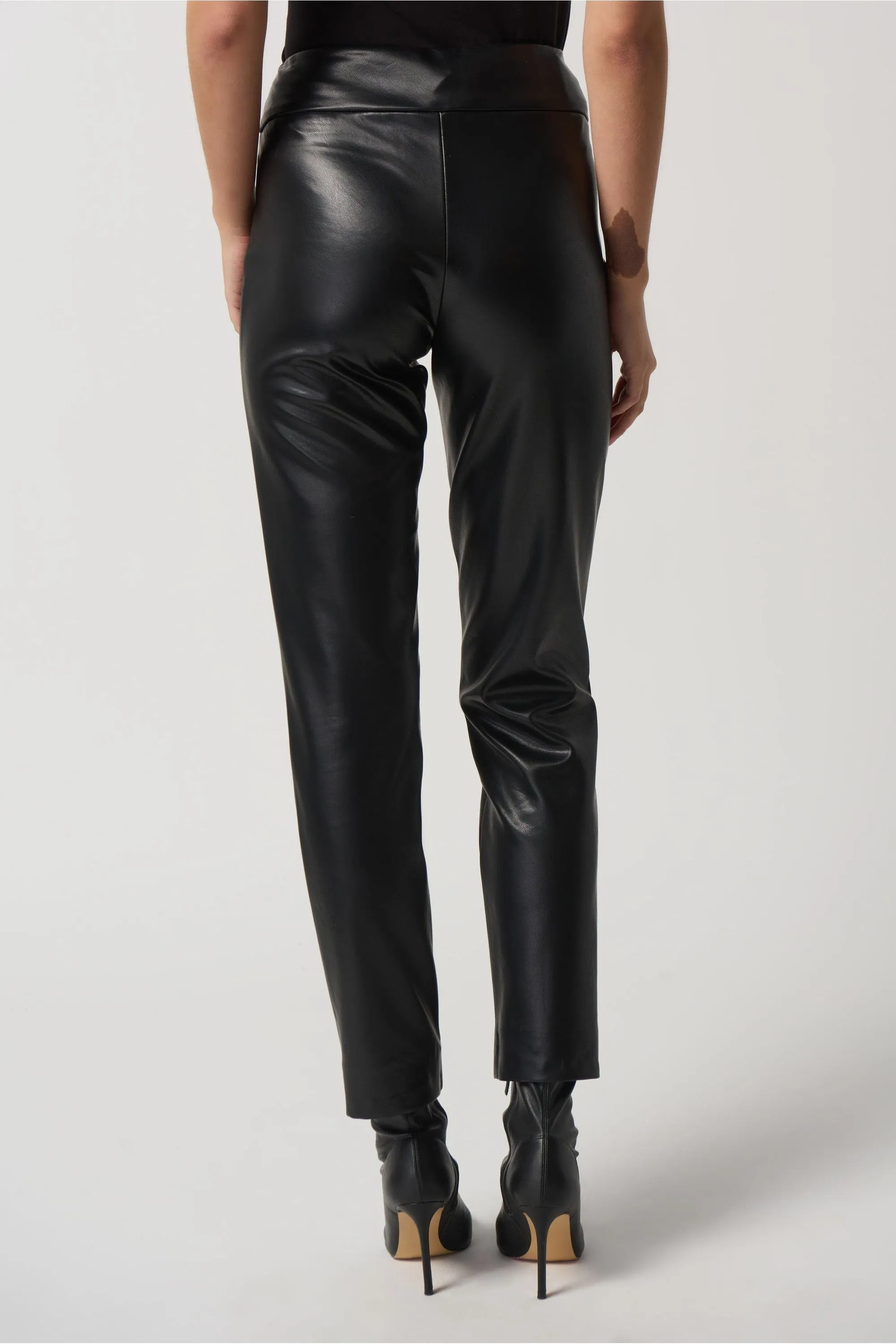 Joseph Ribkoff Faux Leather Pant - Style 223196