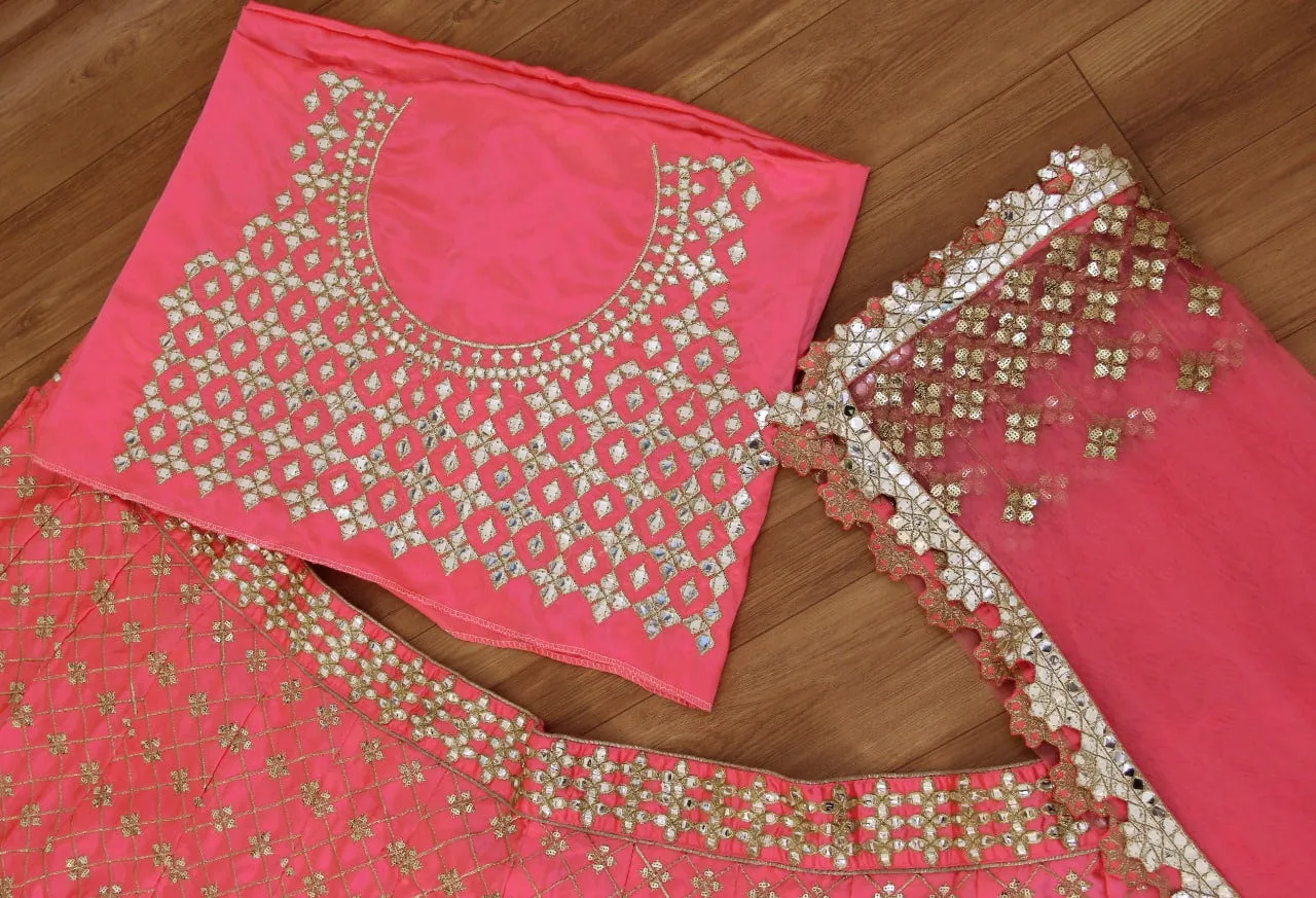 MAGENTA-PINK-CHINON-LEHENGA-SEQUINS-MIRROR