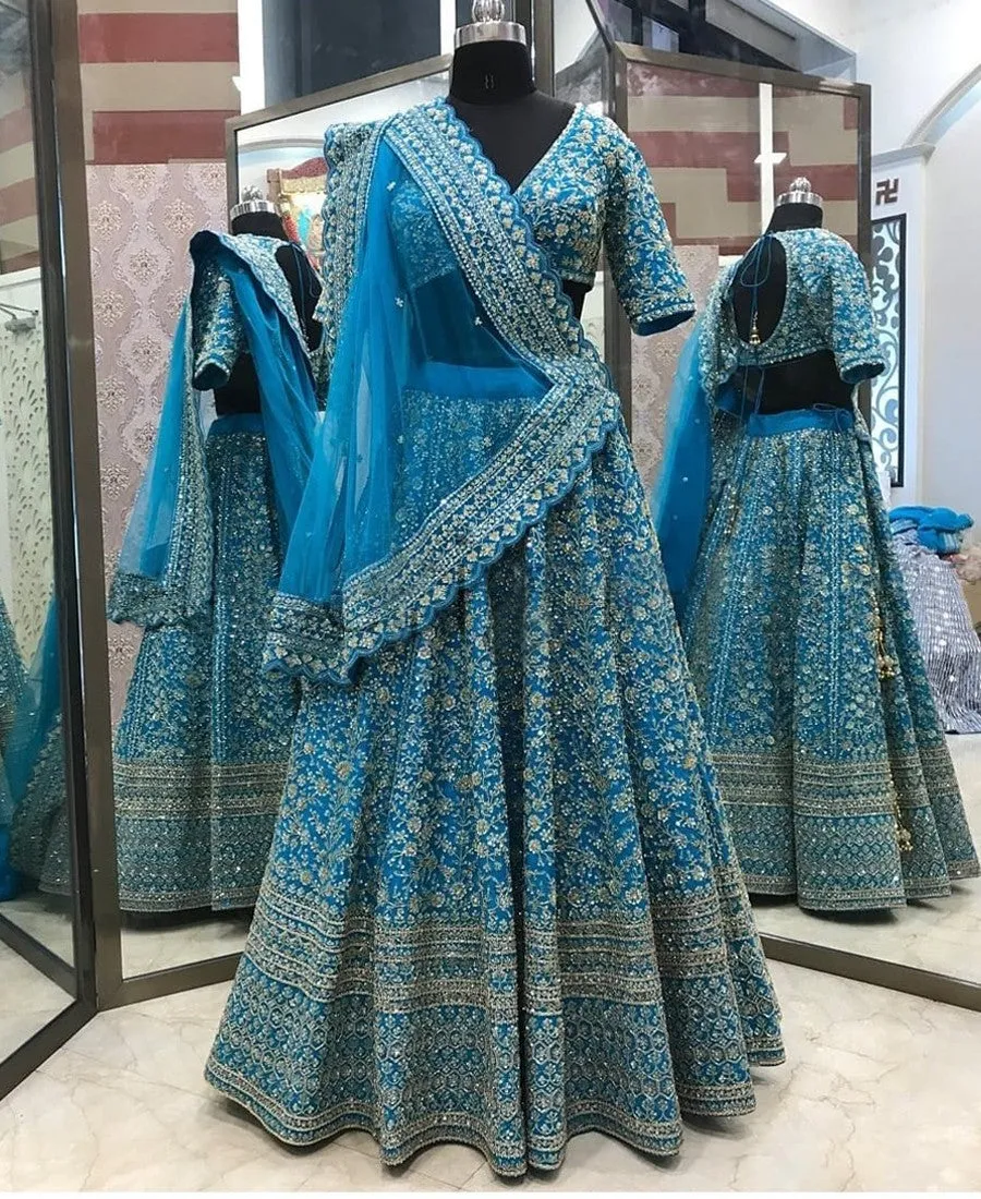 MALAI-SATIN-EMBROIDERY-LEHENGA-IN-BLUE-COLOUR