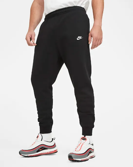 Nike Sports trousers for adults with elastic bottom Jogger Club Fleece BV2671 010 black