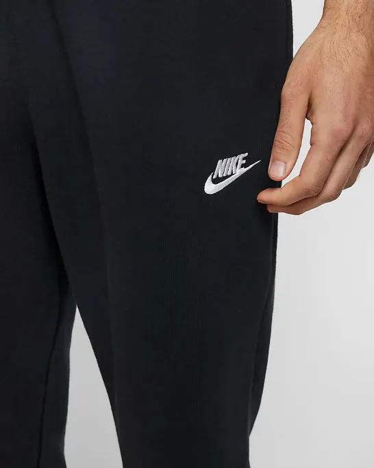 Nike Sports trousers for adults with elastic bottom Jogger Club Fleece BV2671 010 black