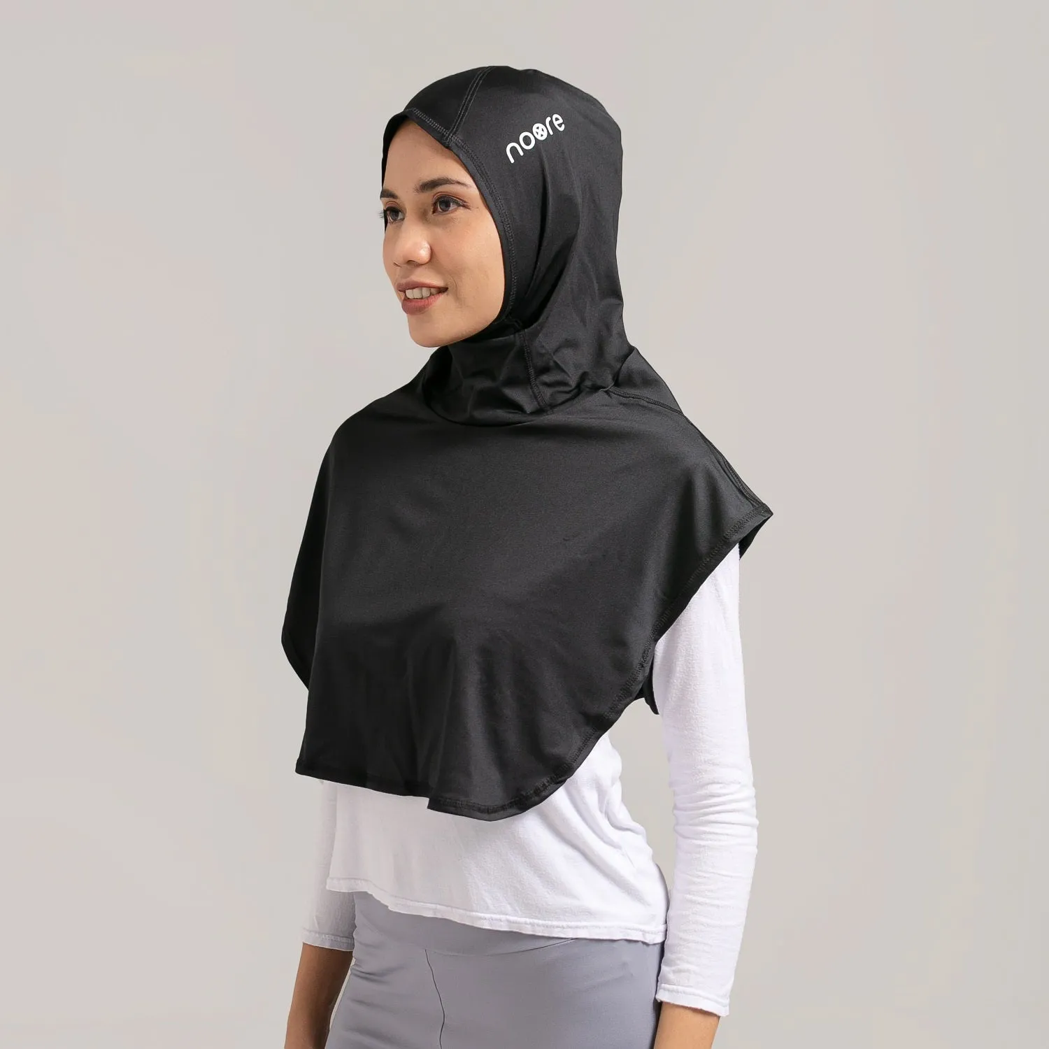 NOORE - Sarai Sport Hijab - Black