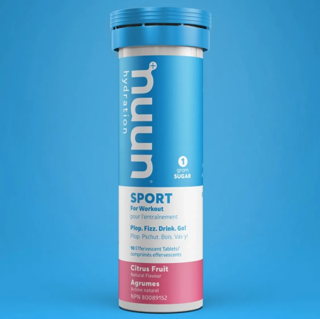 Nuun Sport Citrus Fruit, Tube