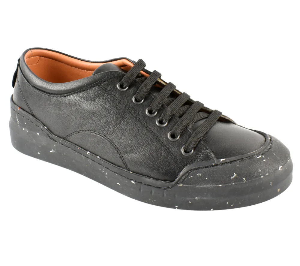 Pantofi casual, dama, ANNA VIOTTI, D16-1902 negru, piele naturala