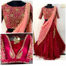 PHENOMENAL-RED-ZARI-EMBROIDERY-CHOLI-BRIDE