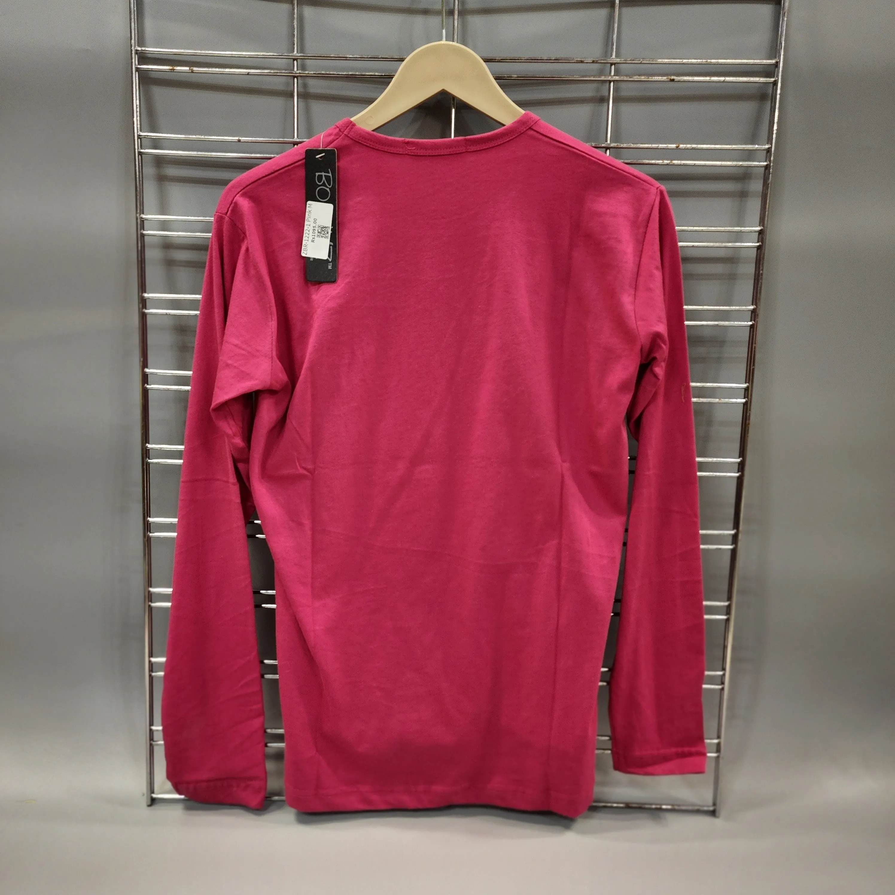 Pink Long Sleeves T Shirt