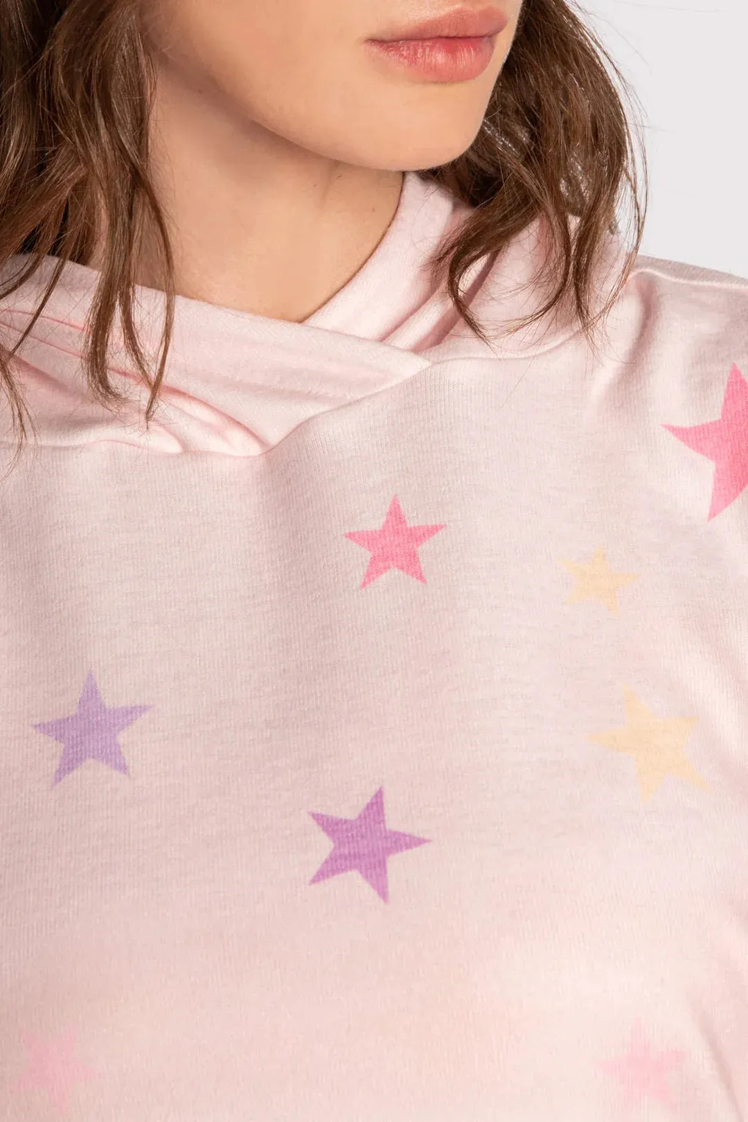 PJ Salvage Peach Party Star Hoodie