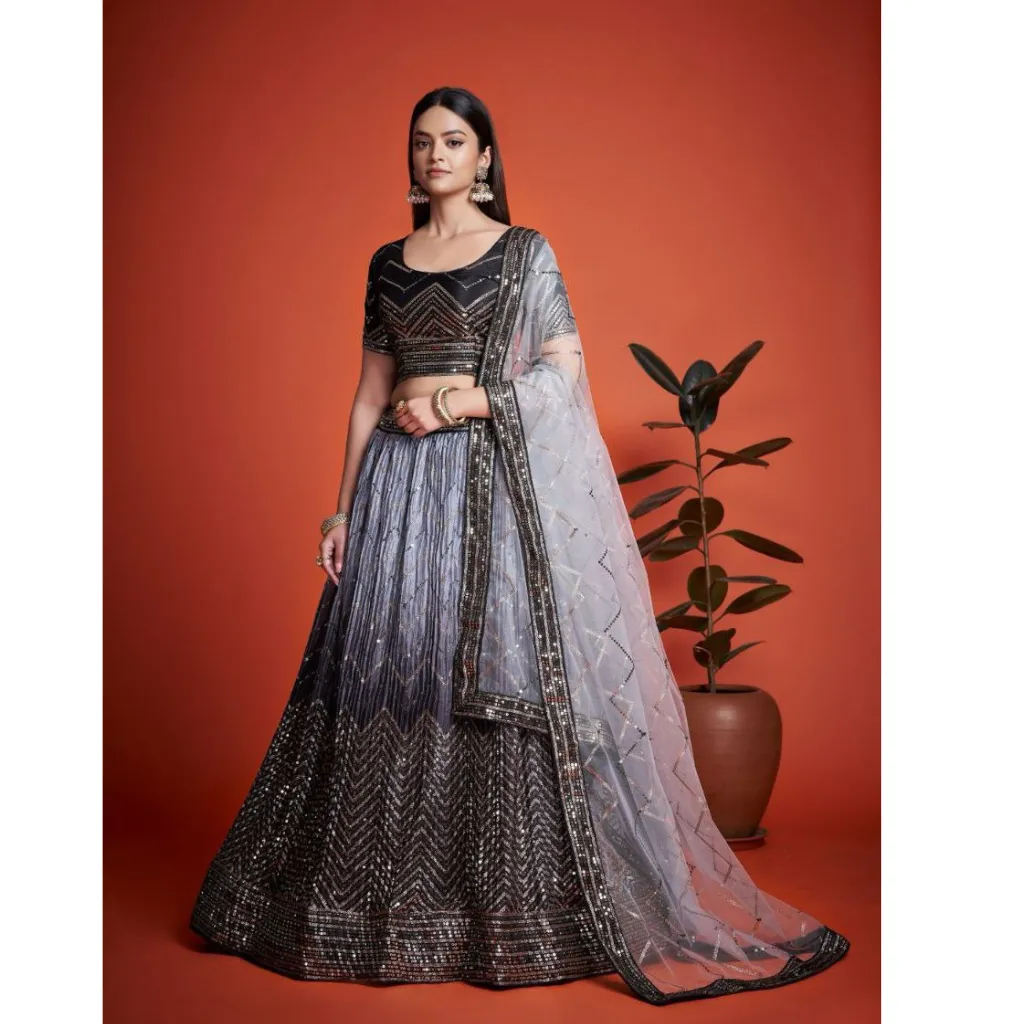 Premium Heavy Embroidery Party wear Women's Lehengas