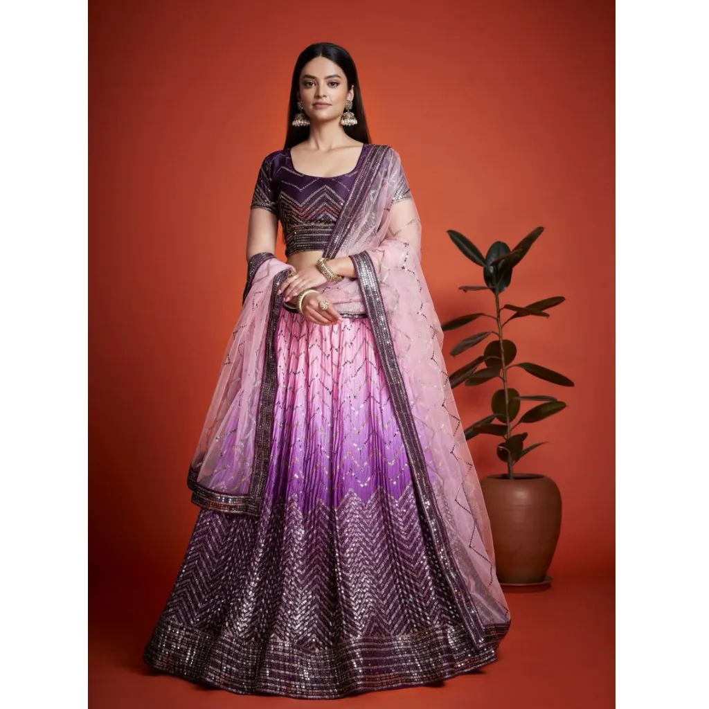 Premium Heavy Embroidery Party wear Women's Lehengas