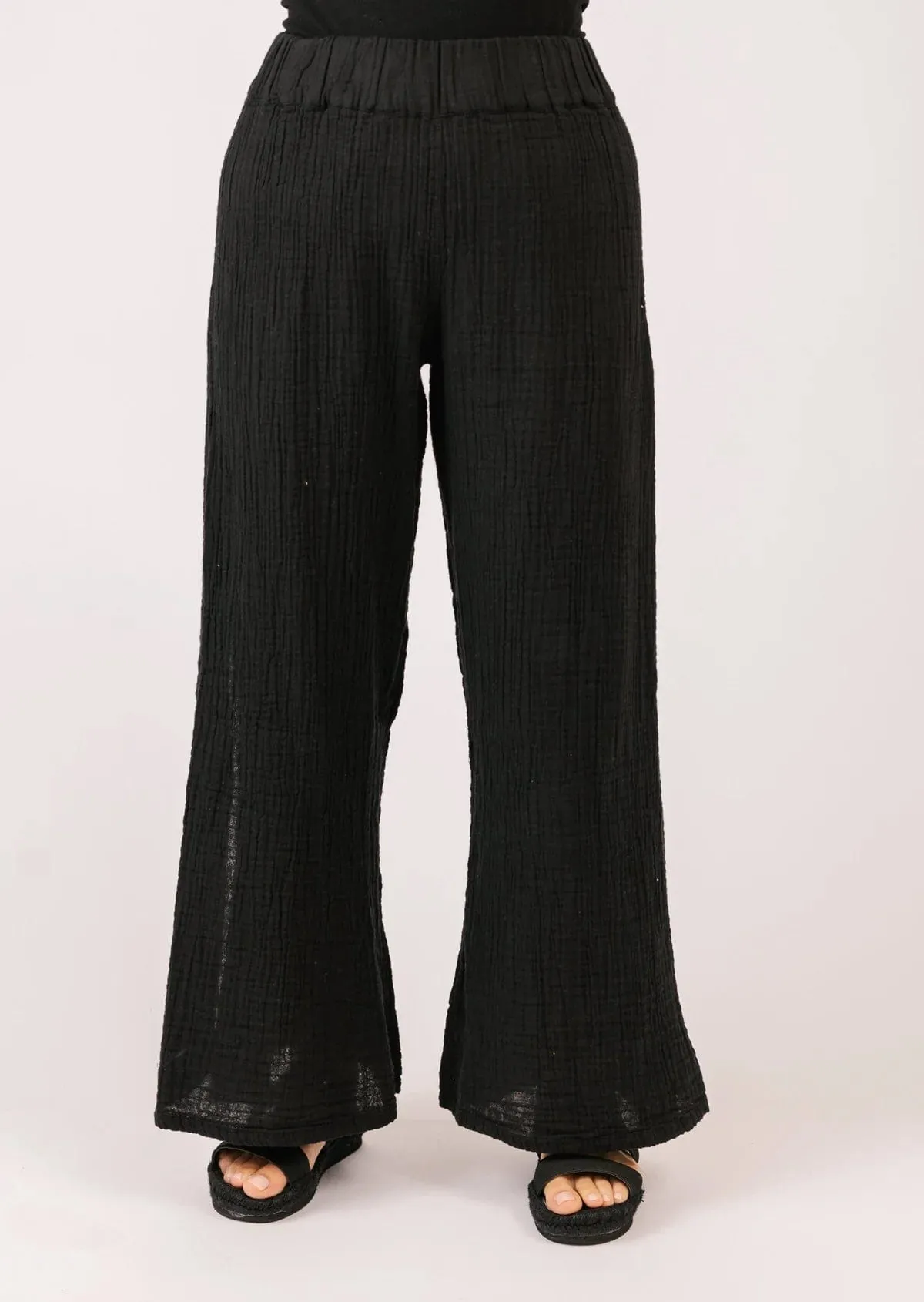 Shannon Passero Billie Wrap Pant Black 795