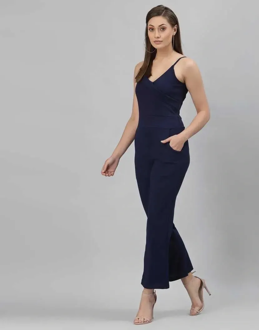 Shop From Trendy Collection Of Jumpsuit Lycra Dress - Dark Blue