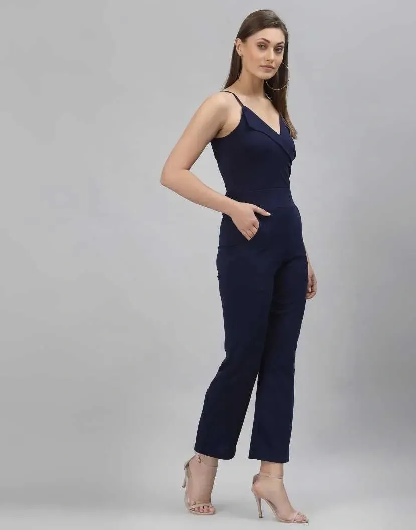 Shop From Trendy Collection Of Jumpsuit Lycra Dress - Dark Blue