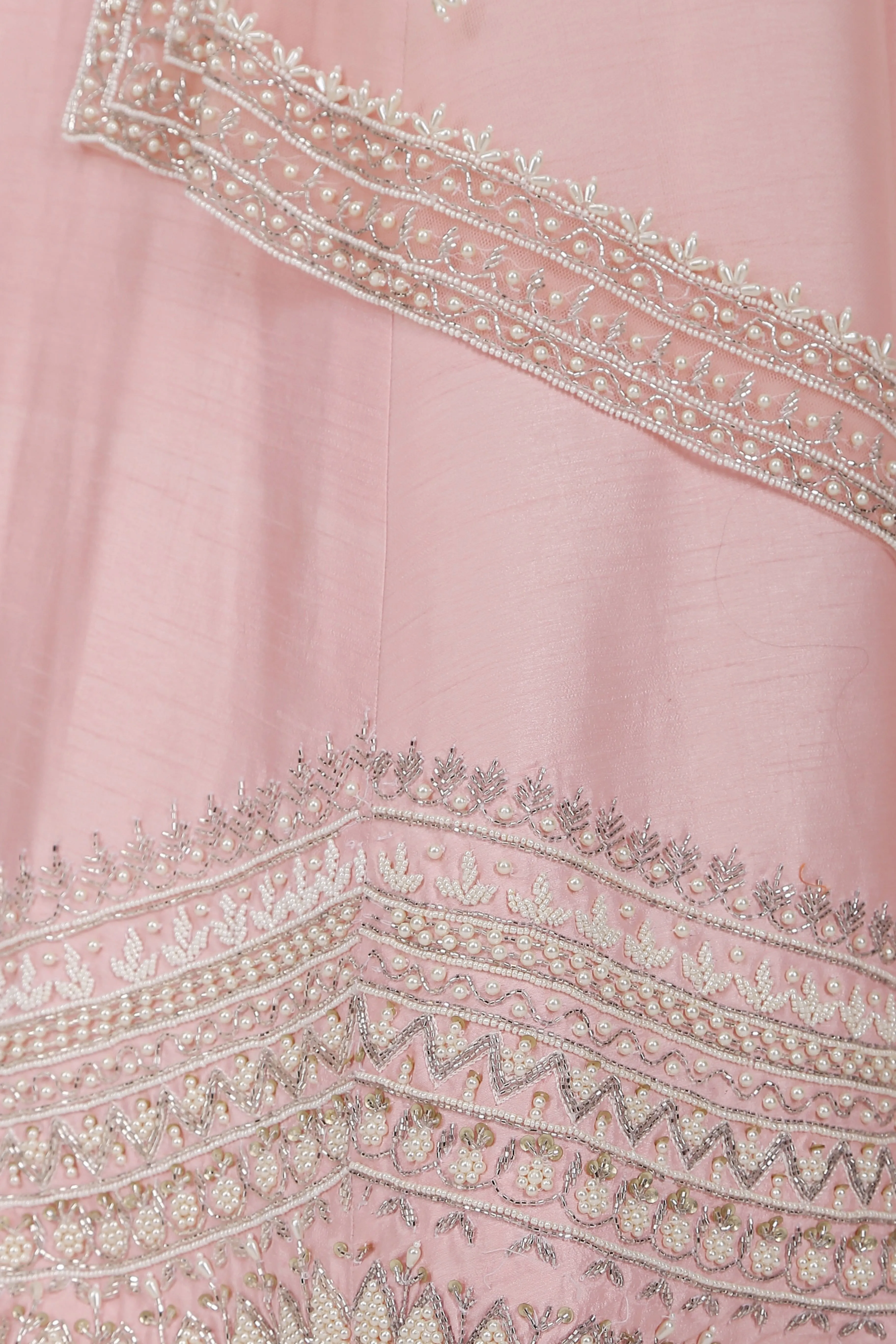 Soft Pink Lehanga Set.