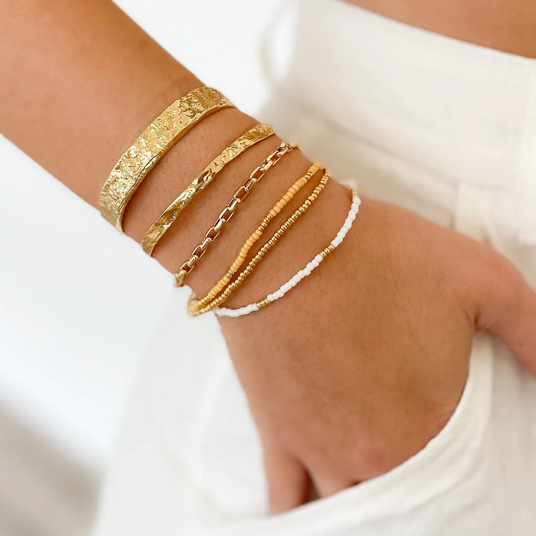 Sunshine Bracelet Stack - Mango