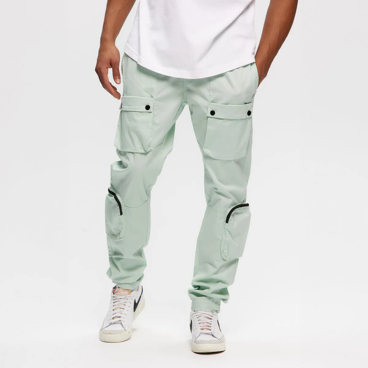 UTILITY PANTS LIGHT AQUA