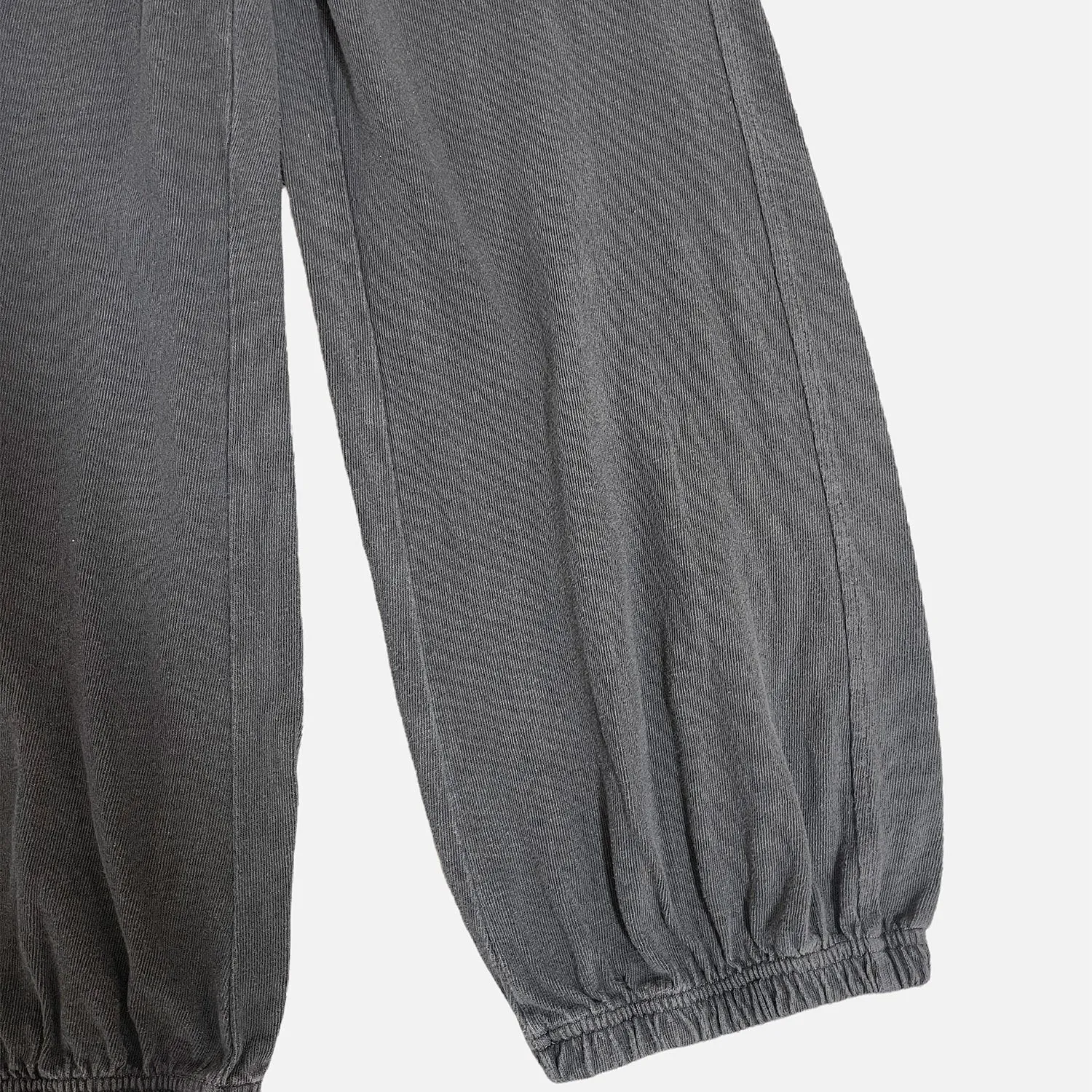 Womens Cotton Balloon Pants - Coal