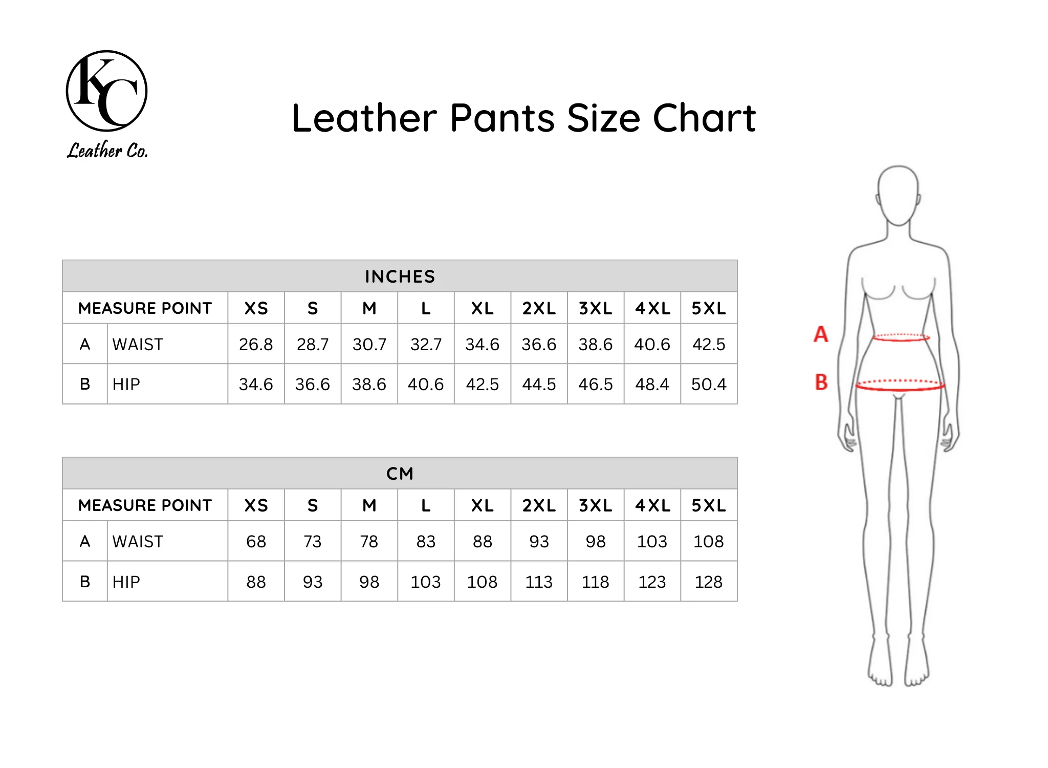 Women's Leather Trousers - Leah